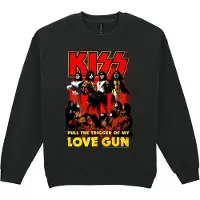 KiSS Sudadera 'Love Gun' negro