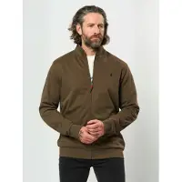 MCS Sudadera con cremallera ' MCVilads ' marrón