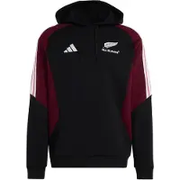 Adidas adidasSudadera con capucha All Blacks S All Black / Maroon Hombre