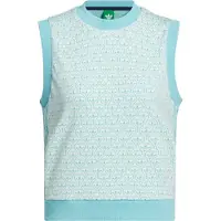 Adidas adidasChaleco Originals All Over XS Chalk White / Light Aqua Mujer