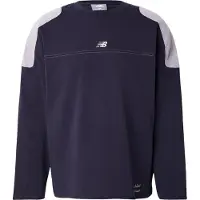 New Balance Camiseta azul oscuro / lila / blanco
