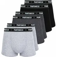 PANTONECLO Calzoncillo boxer 'Men’s Boxer Underwear' beige claro / beige oscuro / negro