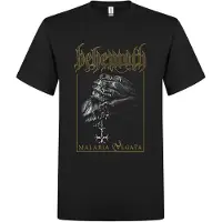 Rockshirts Camiseta 'Behemoth Malaria Vulgaria T-Shirt' negro