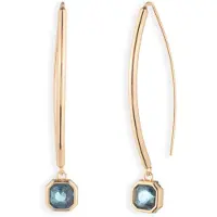 Ralph Lauren Pendientes 'DARLENE' azul / oro