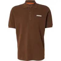 Napapijri Camiseta chocolate / blanco