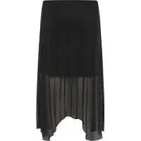 Cream Falda negro