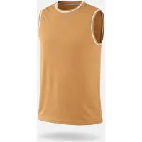 PANTONECLO Camiseta funcional 'Men’s Gym Vest' amarillo moteado