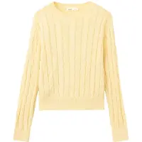 Mango Jersey 'IVY' amarillo claro