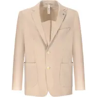 Distretto12 Chaqueta tipo saco para negocios beige