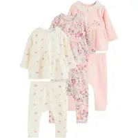 Next Pijama beige claro / verde pastel / magenta / altrosa