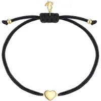 Glanzstücke Pulsera dorado / negro