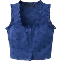 Mango Blusa 'BROTUS' navy