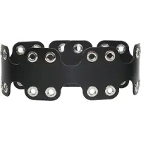 Haute Cuir Cinturón negro