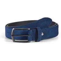 Howard London Cinturón 'Howard Suede Belt Zack Blue' azul
