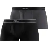 s.Oliver Calzoncillo boxer gris / negro / blanco