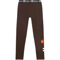 Ellesse Leggings 'Fabi 2' marrón oscuro / naranja / rojo sangre / blanco