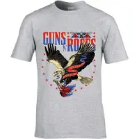 Guns n' Roses Camiseta 'Guns N´ Roses Appetite for Destruction Eagle T-Shirt' gris