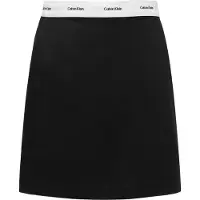 Calvin Klein Falda 'Ponte' negro / blanco