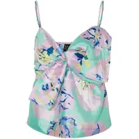 Vero Moda Top '10287555' verde moteado