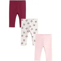 Cool Club Leggings rosa / rojo / blanco