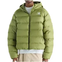 New Balance - Boston Puffer Jacket - Chaqueta de fibra sintética size XXL, oliva
