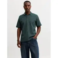 Jack & Jones Camiseta 'JJEAUSTIN' pino / blanco