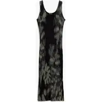 Desigual , Vestido 2 en 1 M.C. Lacroix, Mujer, Negro, XS