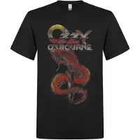 Ozzy Osbourne Camiseta 'Snake T-Shirt' negro