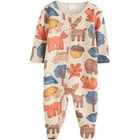 Next Pijama crema / zafiro / marrón / langosta