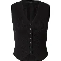AllSaints Chaleco de punto 'Cruz' negro