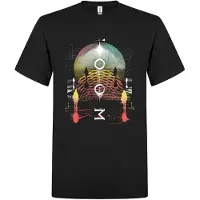 Rockshirts Camiseta 'Imagine Dragons Loom Album Distressed T-Shirt' negro