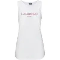Venice beach Top rosa / blanco