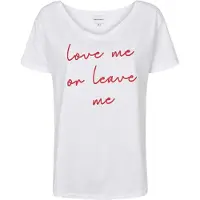 Americandreams Top 'T-shirt' rojo vivo