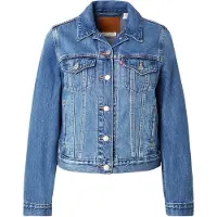Levi's para mujer. 29945-0265 Chaqueta Original Trucker azul (S), Casual, Algodón, Denim, outlet 2026.