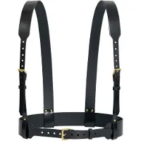Haute Cuir Cinturón 'Ceremony' negro