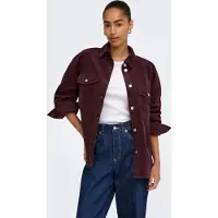 ONLY Blusa 'ONLTIGGY' rojo oscuro