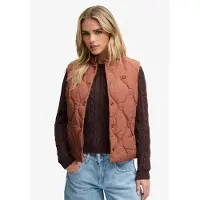 Superdry Chaleco marrón castaño