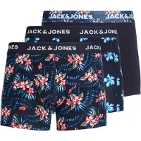 Jack & Jones Calzoncillo boxer 'JACLAMINE' azul claro / azul oscuro / rojo / blanco