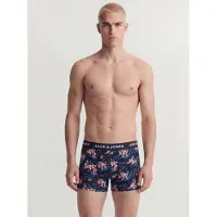 Jack & Jones Calzoncillo boxer 'JACLAMINE' azul claro / azul oscuro / rojo / blanco