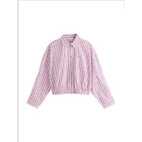 Next Blusa azul claro / rojo claro / blanco