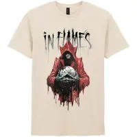 Rockshirts Camiseta 'In Flames Jester Drip T-Shirt' blanco natural
