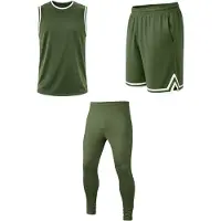 PANTONECLO Chándal 'Flex' verde oscuro