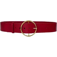Haute Cuir Cinturón rojo