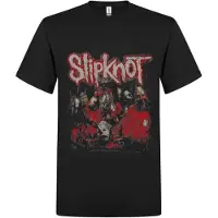 Slipknot Camiseta 'Tour T-Shirt' negro