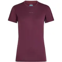 Icebreaker - Women's Merino Blend 125 S/S Tee Colour Block - Camiseta de merino size S, morado