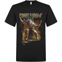 Rockshirts Camiseta 'Powerwolf Wake Up The Wicked T-Shirt' negro