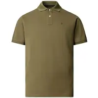 Hackett London para hombre. HM5600234 Polo Slim Fit Logo verde oliva (M), Casual, Algodón, Manga corta, outlet 2026.