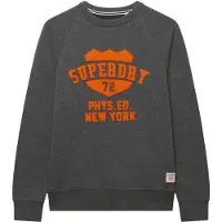 Superdry Sudadera Ath Felt Applique Relaxed Crew
