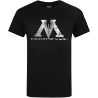 Rockshirts Camiseta 'Harry Potter - Ministry Magic T-Shirt' negro