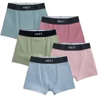 Next Calzoncillo azul claro / verde pastel / rosa / altrosa